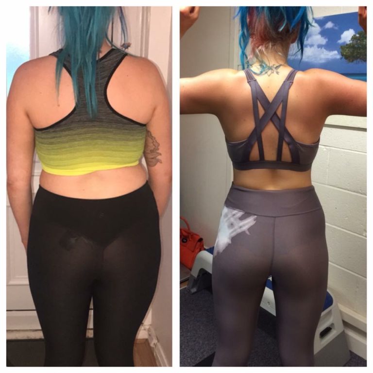 lizzy before and after picture