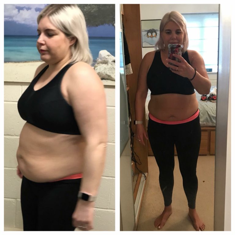 nicola before and after picture